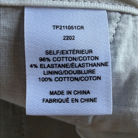 DEREK LAM 10 CROSBY Front Slit Crop Pants Black Size 6 Women’s - Picture 14 of 16